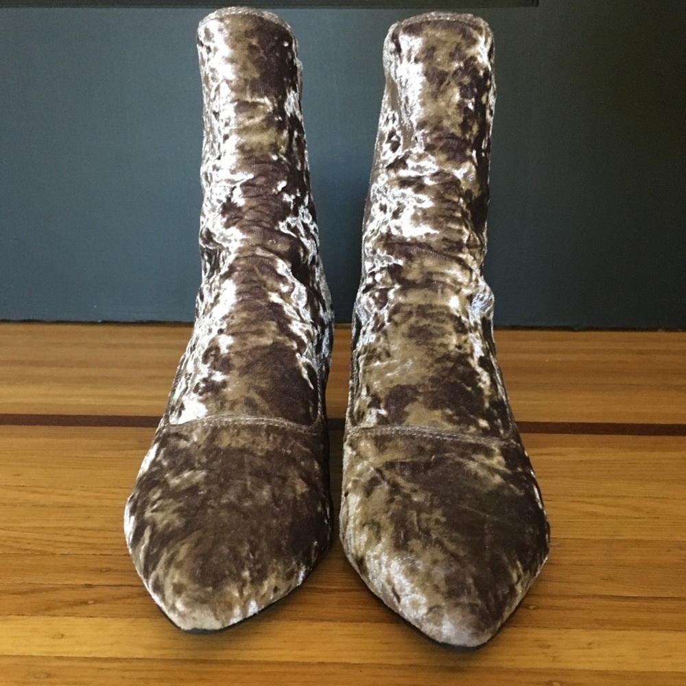 Jeffrey Campbell for Free People Velveteen Boots